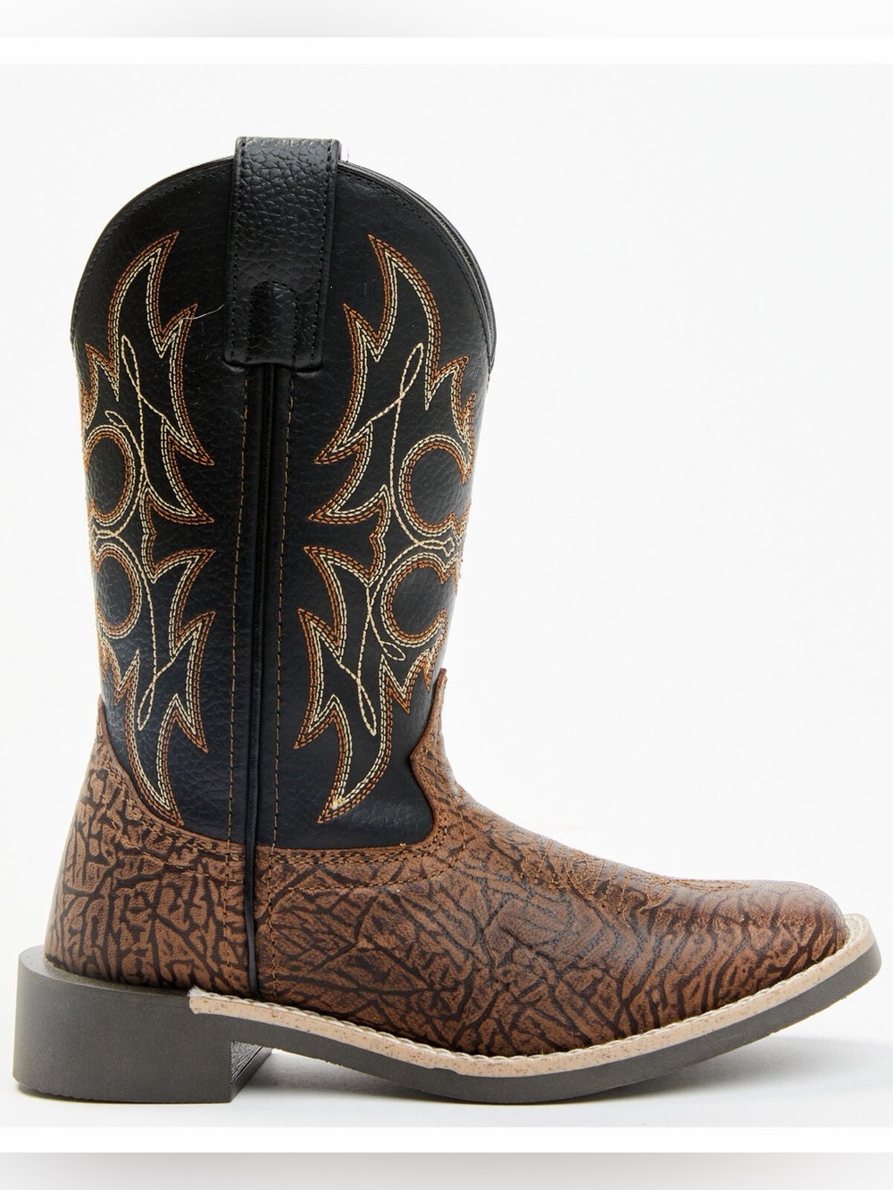 CODY JAMES BOYS' REX WESTERN BOOTS - BROAD SQUARE TOE size 3